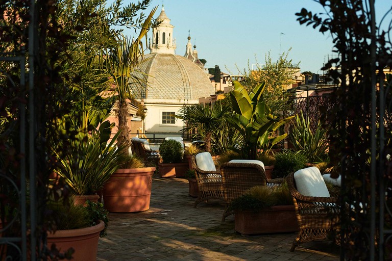Hotel Locarno Roma Anteprima Rooftop 