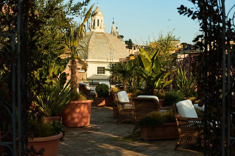 Hotel Locarno Roma Anteprima Rooftop