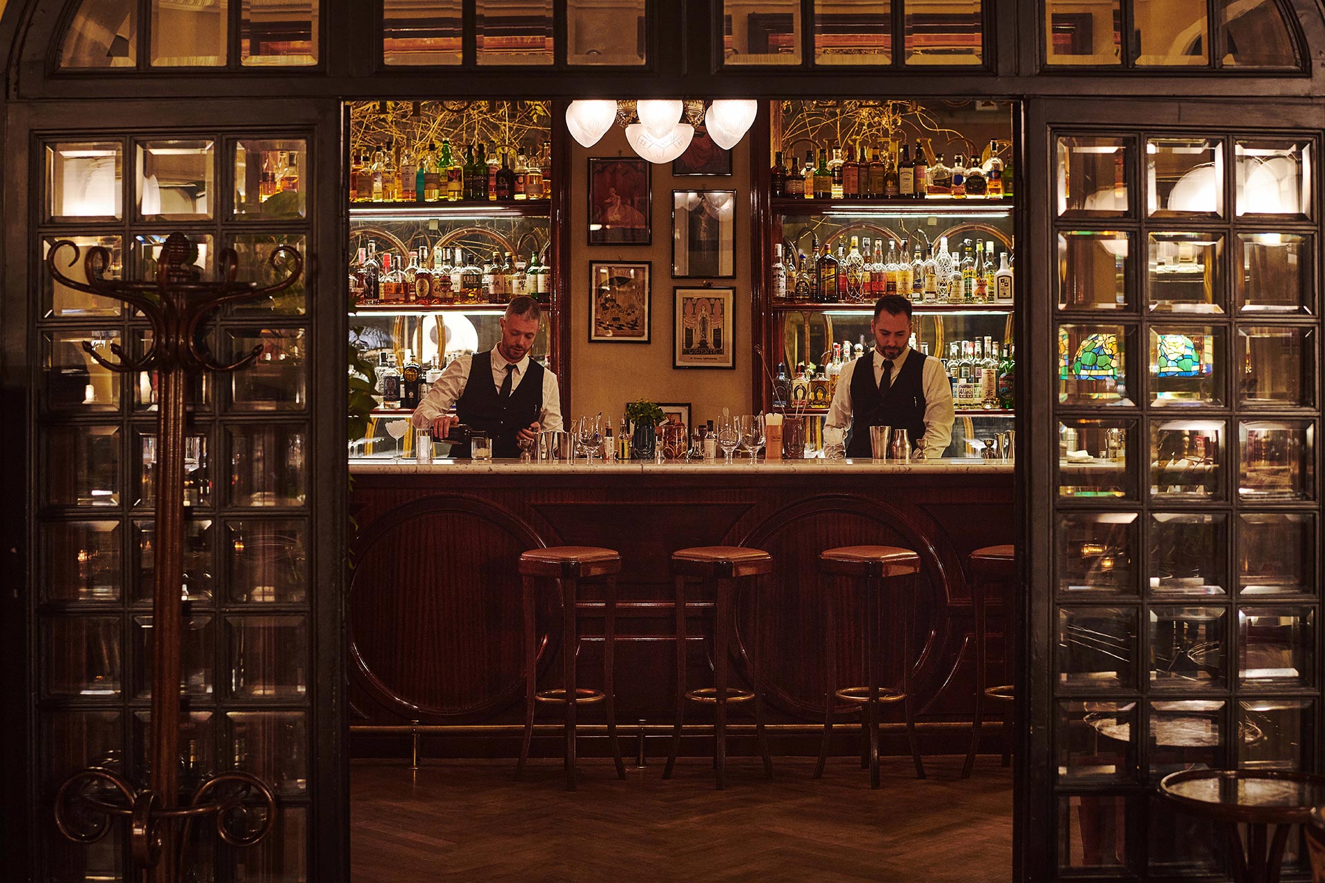 Hotel Locarno Roma Cocktails Dining